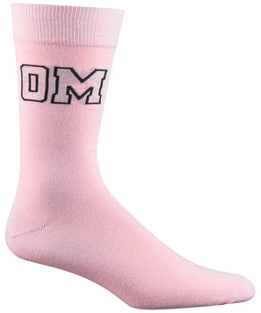 Yoga socks OM organic cotton - pink | color:rosa |yoga socken OM druck rosa