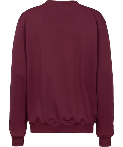 | color:rot |yoga sweater om rot bio baumwolle
