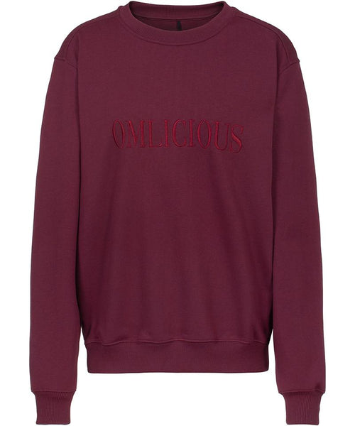 | color:rot |yoga sweater om rot bio baumwolle