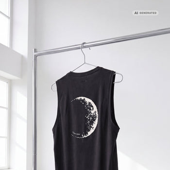 Yoga Tank 2.0 Lunar Rebel Bio Baumwolle Tencel™ Tara - schwarz – AI GENERATED / KI-GENERIERT