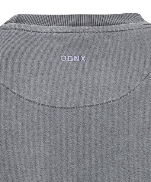 | color:grau | yoga damen boxy sweater vintage namaste philia | bio baumwolle | yoga sweater vintage | yoga damen sweater nachhaltig