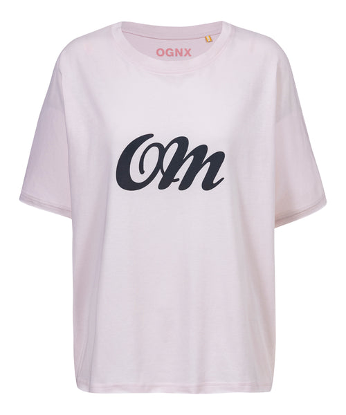 | color:rosa | yoga damen boxy shirt sora | bio baumwolle tencel | yoga shirt om | yoga damen t-shirt nachhaltig