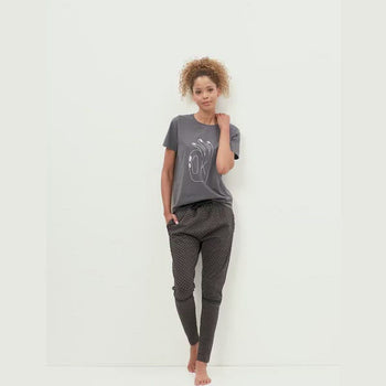| color:grau |t-shirt ok hand grau bio baumwolle