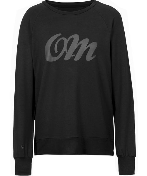 | color:black |yoga sweater black tencel OM