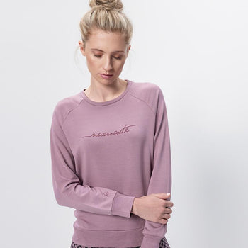 | color:pink |yoga sweater namaste pink tencel