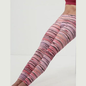 | color:rosa |yoga leggings rosa bio baumwolle