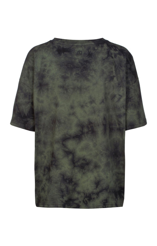 | color:grün |batik t-shirt grün