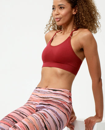 | color:rot |yoga sport bh rot mittlerer halt
