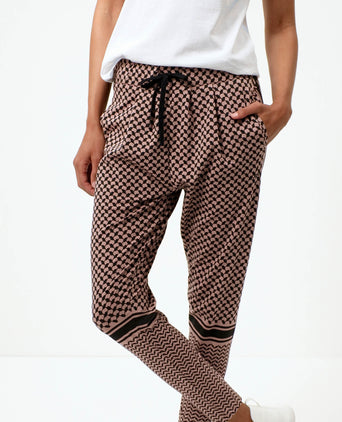 | color:rosa |yoga harem hose keffiah muster |yoga kleidung