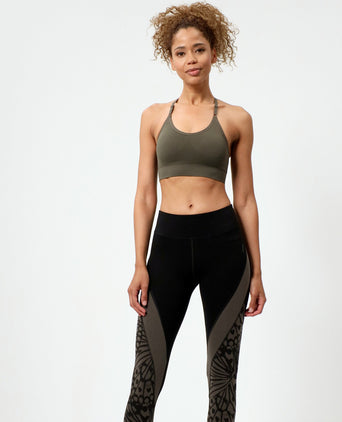 | color:grün |yoga leggings schwarz tencel baumwolle
